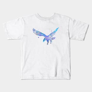 Eagle Watercolor Painting Kids T-Shirt